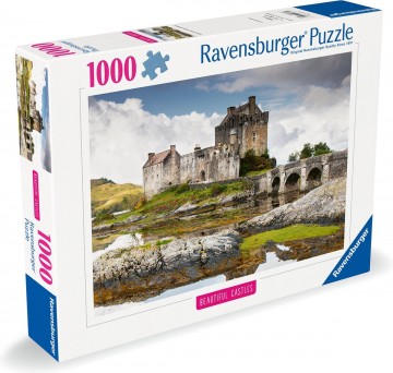 Puzzelwereld legpuzzel ravensburger 13372 eilean donan castle scotland  1000 stukjes l