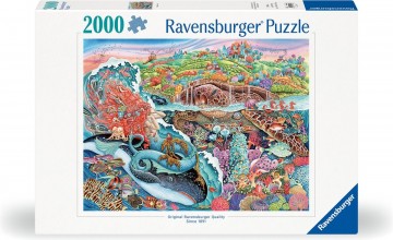 Puzzelwereld legpuzzel ravensburger 14843 de mythe van thalassa  2000 stukjes f