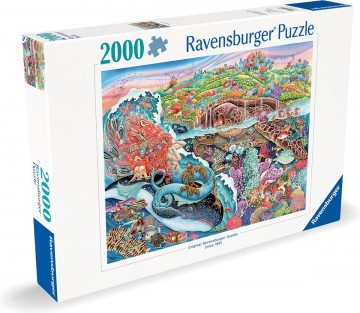 Puzzelwereld legpuzzel ravensburger 14843 de mythe van thalassa  2000 stukjes l