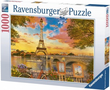 Puzzelwereld legpuzzel ravensburger 151684 parijs 1000 stukjes R