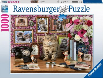 Puzzelwereld legpuzzel ravensburger 159949 mijn katjes 1000 stukjes F