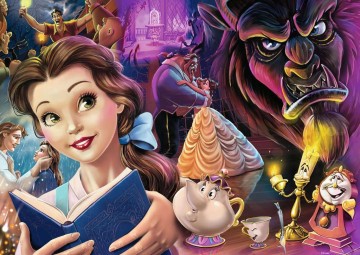 Puzzelwereld legpuzzel ravensburger 164868 disney prinses belle 1000 stukjes P
