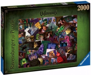 Puzzelwereld legpuzzel ravensburger 165063 all villainous 2000 stukjes L