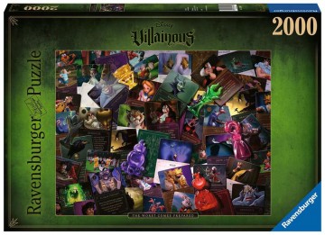 Puzzelwereld legpuzzel ravensburger 165063 all villianous 2000 stukjes F