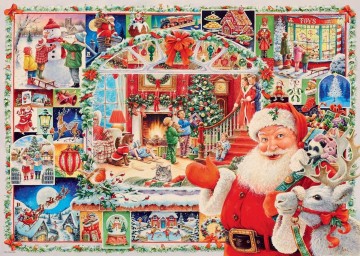 Puzzelwereld legpuzzel ravensburger 165117 christmas is coming 1000 stukjes P