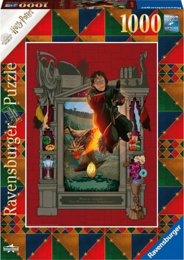 Puzzelwereld legpuzzel ravensburger 165186 harry potter 4 1000 stukjes F