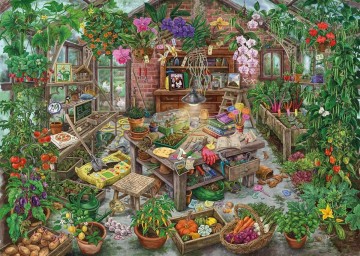 Puzzelwereld legpuzzel ravensburger 165308 escape the green house 368 stukjes P