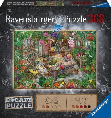 Puzzelwereld legpuzzel ravensburger 165308 escape the green house 368 stukjes F