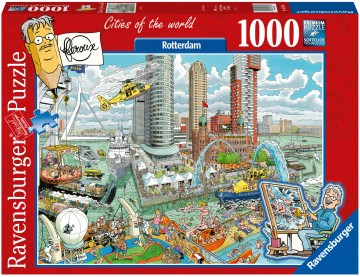 Puzzelwereld legpuzzel ravensburger 165605 fleroux rotterdam