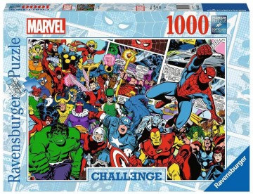 Puzzelwereld legpuzzel ravensburger 165629 marvel challenge