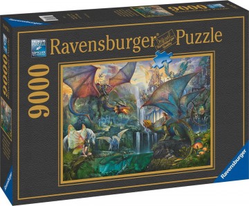 Puzzelwereld legpuzzel ravensburger 167210 drakenwoud 9000 stukjes L