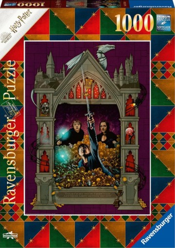 Puzzelwereld legpuzzel ravensburger 167494 harry potter 8 1000 stukjes F