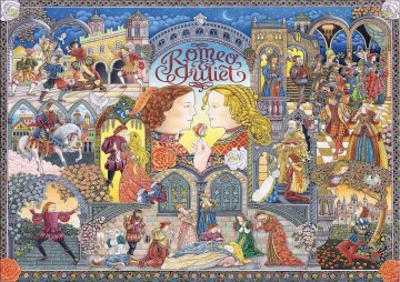 Puzzelwereld legpuzzel ravensburger 168088 romeo & julia 1000 stukjes P