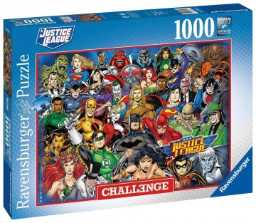 Puzzelwereld legpuzzel ravensburger 168842 DC comics 1000 stukjes L