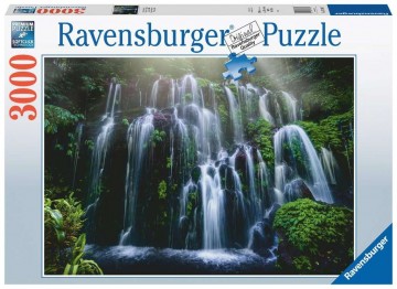 Puzzelwereld legpuzzel ravensburger 171163 waterval op bali 3000 stukjes   kopie