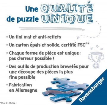 Puzzelwereld legpuzzel ravensburger 173754 kleurrijke kwallen  500 stukjes a