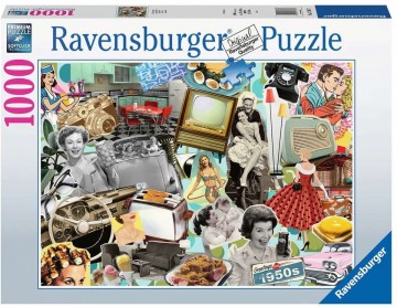 Puzzelwereld legpuzzel ravensburger 173884 de jaren 90  1000 stukjes f