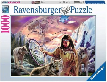 Puzzelwereld legpuzzel ravensburger 173945 de dromenvanger  1000 stukjes f
