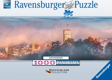 Puzzelwereld legpuzzel ravensburger 173976 ravensburg  1000 stukjes f1