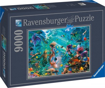 Puzzelwereld legpuzzel ravensburger 174195 koninkrijk onderwater  9000 stukjes l
