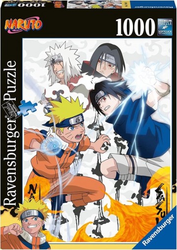 Puzzelwereld legpuzzel ravensburger 174492 naruto vs sasuke  1000 stukjes f
