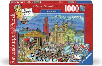 Puzzelwereld legpuzzel ravensburger 175802 maastricht  1000 stukjes f