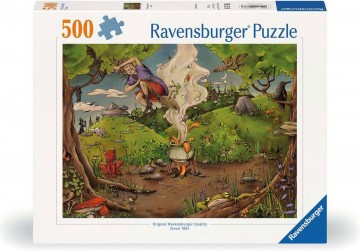 Puzzelwereld legpuzzel ravensburger 7777 bij de bosheks 500 stukjes f