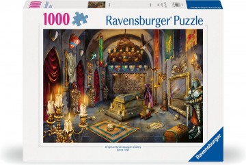 Puzzelwereld legpuzzel ravensburger 7876 kasteel van een vampier  1000 stukjes f