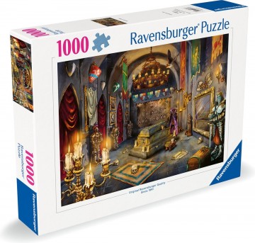 Puzzelwereld legpuzzel ravensburger 7876 kasteel van een vampier  1000 stukjes l
