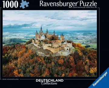 Puzzelwereld legpuzzel ravensburger 7913 burg hohenzollern  1000 stukjes f