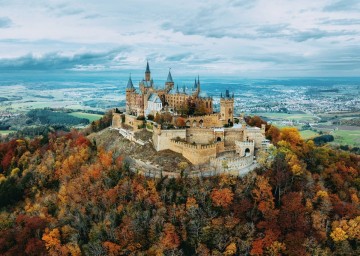 Puzzelwereld legpuzzel ravensburger 7913 burg hohenzollern  1000 stukjes p