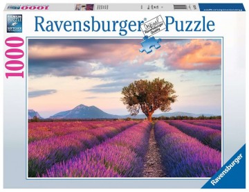 Puzzelwereld legpuzzel ravensburger lavendel velden 1000 stukjes F