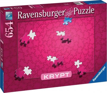 Puzzelwereld legpuzzel ravensburger 165643 krypt pink 654 stukjes L
