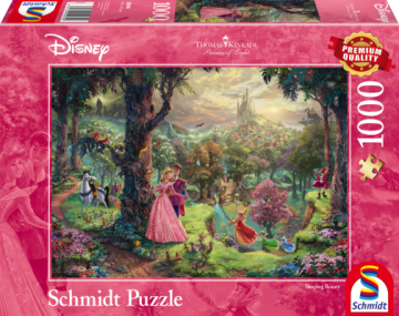 Puzzelwereld legpuzzel schmidt 59474 disney doornroosje 1000 stukjes F
