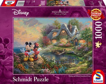 Puzzelwereld legpuzzel schmidt 59639 disney mickey  minnie 1000 stukjes F