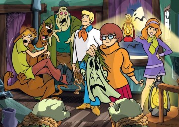 Puzzelwereld legpuzzel scooby doo ontmaskerd ravensburger 169221 1000 stukjes p