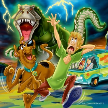 Puzzelwereld legpuzzel scooby doo ravensburger 52424 3x49 stukjes p1