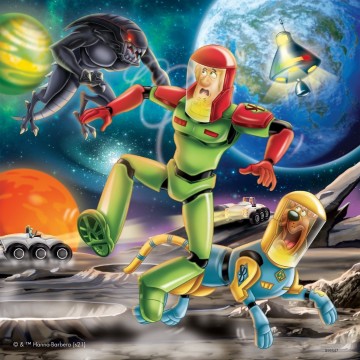 Puzzelwereld legpuzzel scooby doo ravensburger 52424 3x49 stukjes p2