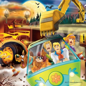 Puzzelwereld legpuzzel scooby doo ravensburger 52424 3x49 stukjes p3