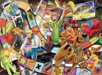 Puzzelwereld legpuzzel scooby doo spookspel ravensburger 132805 200 stukjes p