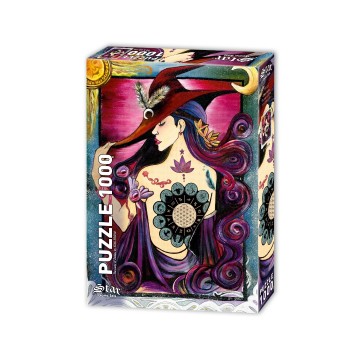 Puzzelwereld legpuzzel star game sets 1124 the lady of zodiac 1000 stukjes r