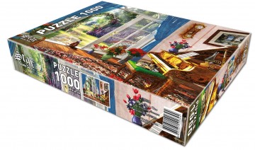 Puzzelwereld legpuzzel star game sets 394 doorway room view 1000 stukjes l