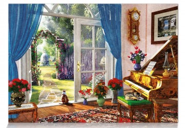 Puzzelwereld legpuzzel star game sets 394 doorway room view 1000 stukjes p