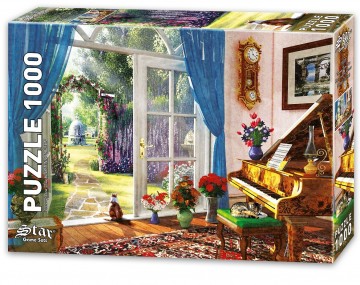 Puzzelwereld legpuzzel star game sets 394 doorway room view 1000 stukjes r