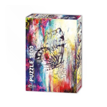 Puzzelwereld legpuzzel star game sets 509 butterfly dream 1000 stukjes r
