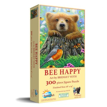 Puzzelwereld legpuzzel sunsout 52030 bee happy 300xl stukjes l