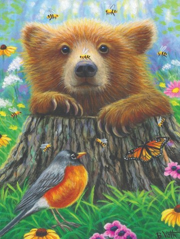 Puzzelwereld legpuzzel sunsout 52030 bee happy 300xl stukjes p