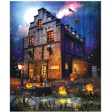 Puzzelwereld legpuzzel sunsout 52065 christopher payne   firefly inn 1000 stukjes p