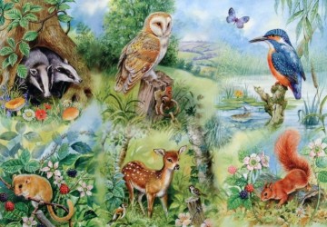 Puzzelwereld legpuzzel the house of puzzles 1424 nature study 250 XL stukjes P