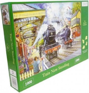 Puzzelwereld legpuzzel the house of puzzles 1783 the train no standing 1000 stukjes L